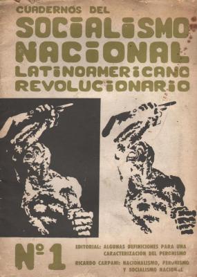 Cuadernos del Socialismo Nacional Latinoamericano Revolucionario. Nº1