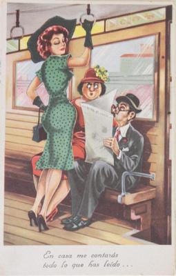 Postal n° 7: En casa me contarás todo lo que has leído…