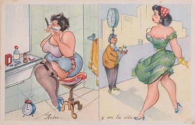 Postal n° 44: Antes… Y en la cita