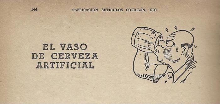 Fabricación de artículos de cotillón, chascos y fiestas infantiles