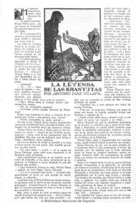 La leyenda de las Khantutas