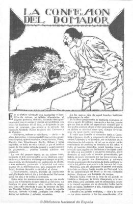 La confesión del domador