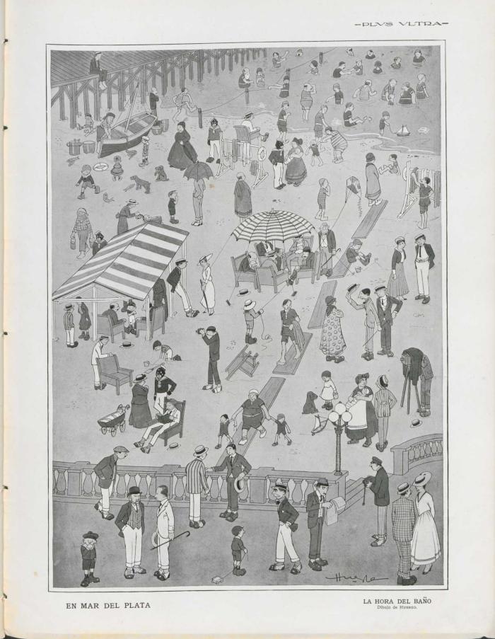 En Mar del Plata (la hora del baño)