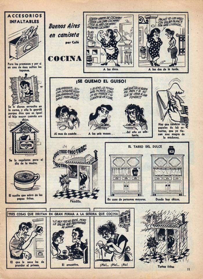 Buenos Aires en camiseta - Cocina