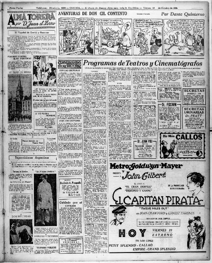 Aventuras de Don Gil Contento