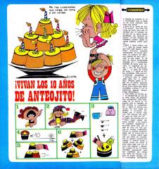 Comiditas. ¡Vivan los diez años de Anteojito!