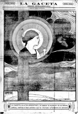 La Gaceta - Día Argentino 1920